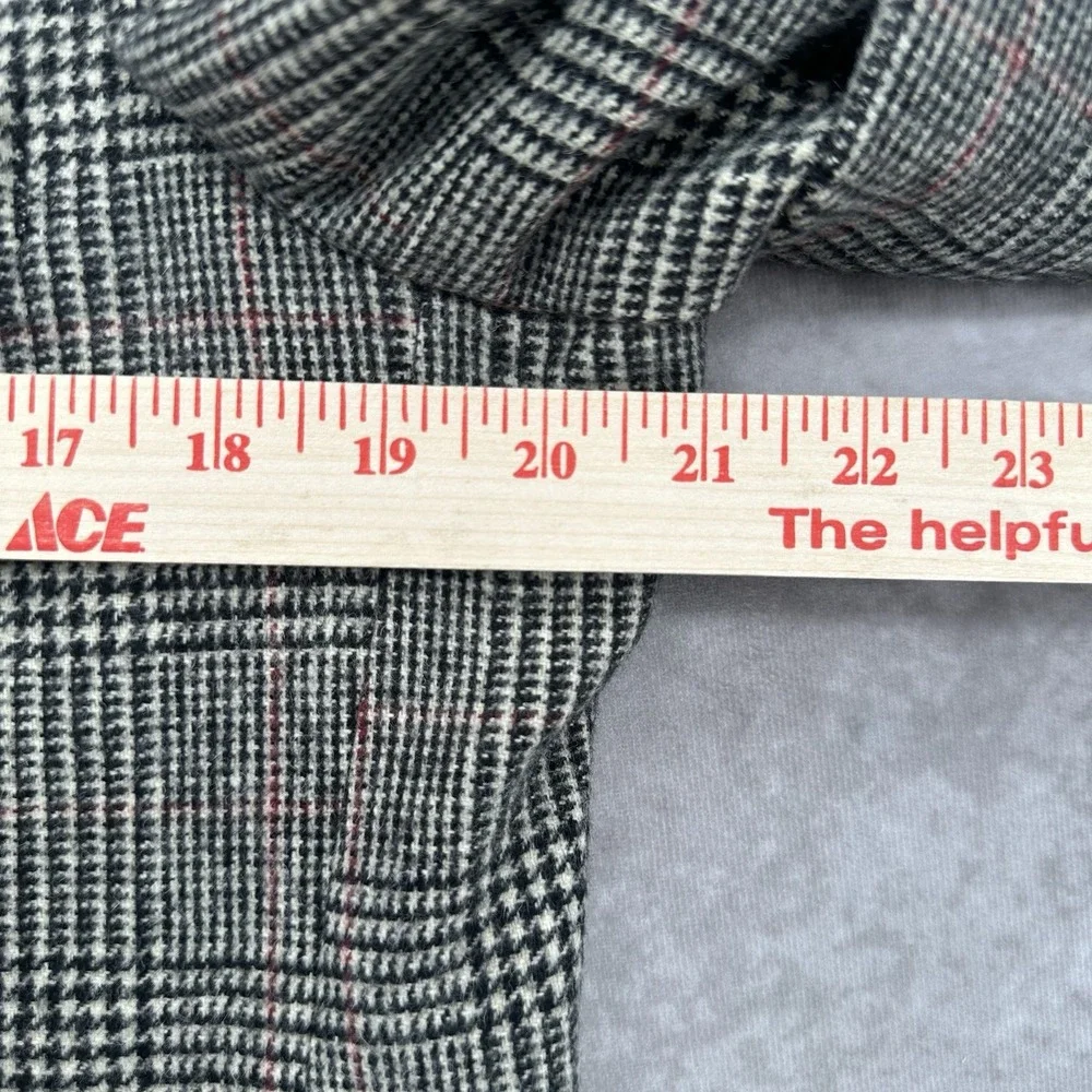 Brooks Brothers Men's 100% Camel Hair Grey Plaid Blazer Sz 42R - Picture 2 of 12